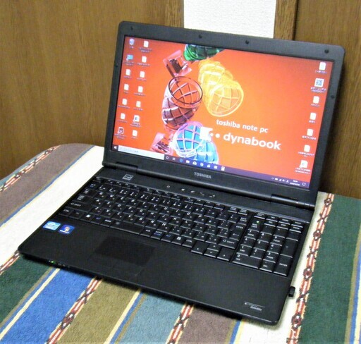15.6型液晶パネル/高性能i5/快適♬メモリ8GB♪/光速☆彡SSD128GB/MS Office 2016✎/すぐ使えるWin10♪リカバリメディア付き/10キー付きKB/すぐ繋がるWi-Fi/DVDSマルチ(コピー可)/SDカードスロット/点検整備清掃済み/TOSHIBA dynabook B551/E