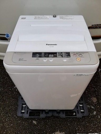 ◼️決定済■パナソニック■全自動洗濯機（6.0kg）NA-F60B8◆送風乾燥◆