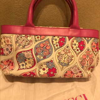 極美品 PUCCI ハンドバッグ