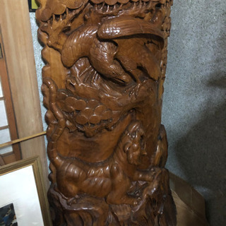 楠木　木彫り
