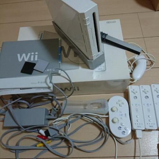 Wii本体セット 箱 取扱い説明書有り おまけ 詳細本文 シード 瀬谷のテレビゲーム Wii の中古あげます 譲ります ジモティーで不用品の処分