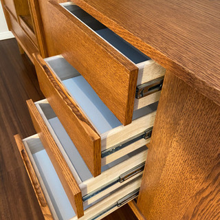 ★美品 22.5万円★ unico SIGNE キッチンボード & キャビネット / ウニコ シグネ 食器棚