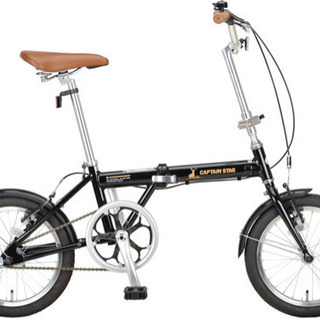 未開封　キャンピングスタッグ　折りたたみ自転車　黒