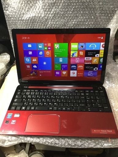 ★中古・良品！フルHD IPS液晶/i7 4700/8GB/1TB/BDドライブ　dynabook T554／76LR PT55476LBXR モデナレッド