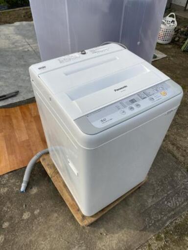 2016年製　パナソニック5kg 全自動洗濯機(中古)