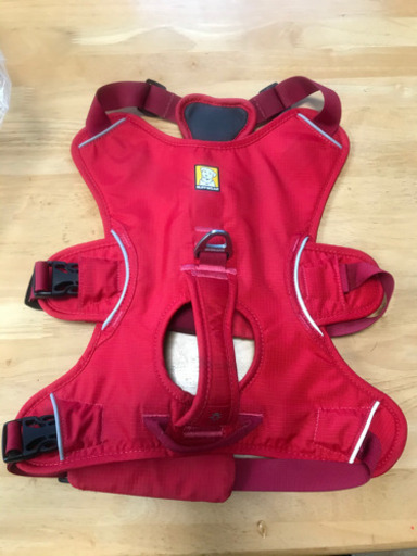 ラフウェアRUFFWEARウェブマスターハーネスMサイズ赤