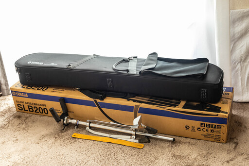 中古★YAMAHA ヤマハ SLB200　専用延長フレームBEF2　専用スタンドBST1　 サイレントベース/アップライトベース 中古☆YAMAHA ヤマハ SLB200 専用延長フレームBEF2 専用スタンドBST1