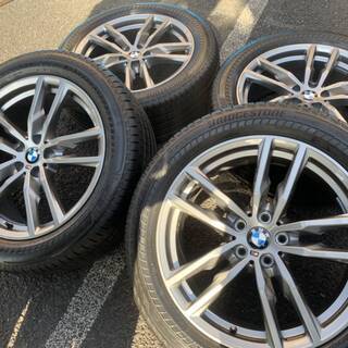 美品♪　ＢＭＷ純正ダブルスポーク６９８Ｍ　１９インチ　Ｘ３，Ｘ４用