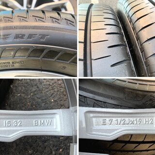 美品♪ BMW純正ダブルスポーク698M 19インチ X3，X4用 