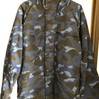 A BATHING APE 迷彩スノボジャケット　サイズL