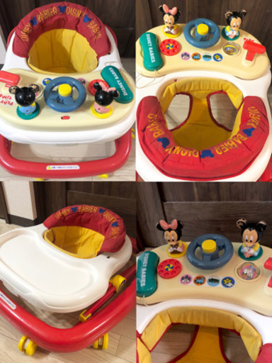 ミッキー ミニー 歩行器 ディズニー ベビーチェア Korieh 都島のベビー用品 歩行器 の中古あげます 譲ります ジモティーで不用品の処分