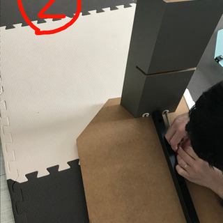 テレビ台　組み立て1