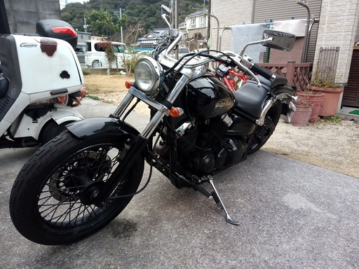 ヤマハ　ドラッグスター４００　令和3年11月まで車検有　タイヤ新品状態