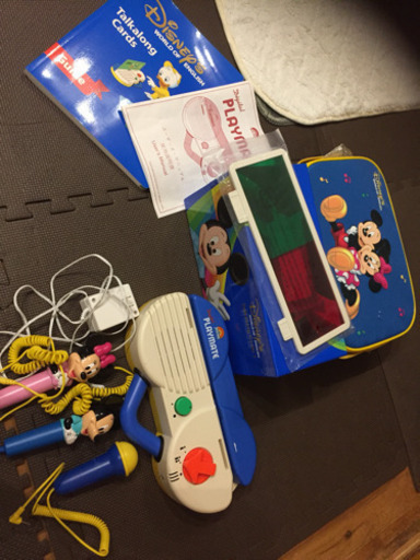大幅値下げ！ワールドファミリー  正規品 新品 美品 トークアロング  ミッキー ミニー マイク バッグ付