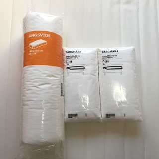 IKEA イケア ダブルベッド&スプリングマットレス&その他セット