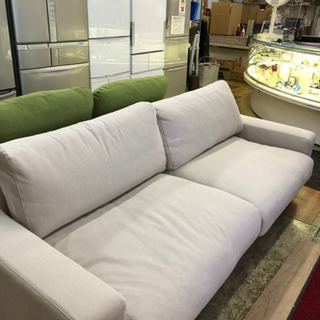 無印良品✨?✨3人掛けソファー✨ファブリック?思ったよりもキレイ 