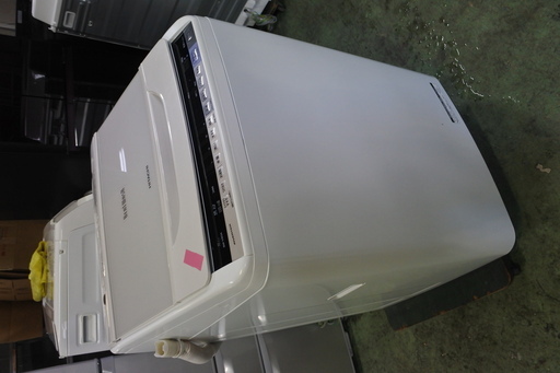 日立 17年式 BW-V80A 8kg 洗い 簡易乾燥機能付 洗濯機 エリア格安配達 和