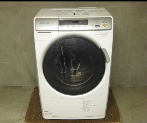 【動作保証有 送料無料】Panasonic パナソニック エコナビ マンションサイズ プチドラム ドラム式洗濯機 NA-VD110L 洗濯6㎏/乾燥3㎏     目黒区 直接引き取り2000円引き