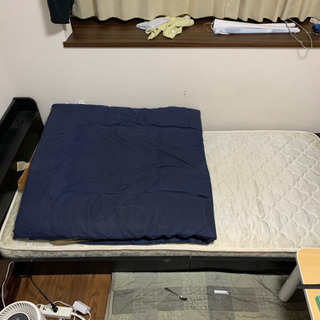 シングルベッドとベッドマット
