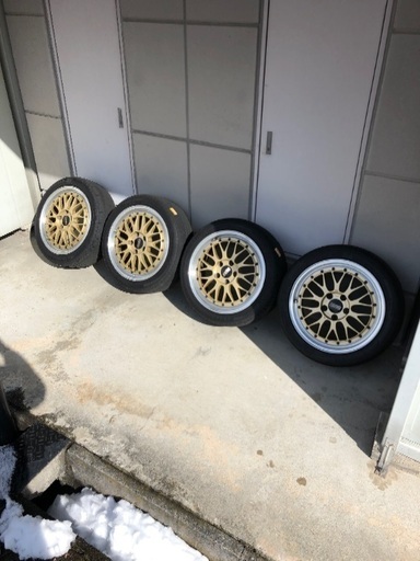 BBS LM 17インチ ホイール タイヤ 美品 ゴールド BBS LM 17インチ ホイール タイヤ 美品 ゴールド