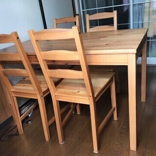 IKEAダイニング5点セット