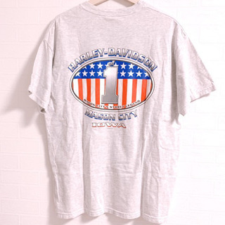 ハーレーダビッドソン　古着　アメリカ製　メンズTシャツ　Lサイズ