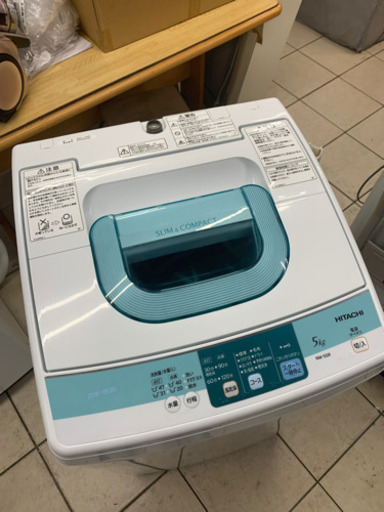日立 NW-5SR 5kg 2014年製 洗濯機