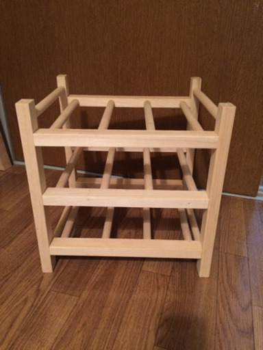 Ikeaのワインラック アグネス 不動前の収納家具 棚 シェルフ の中古あげます 譲ります ジモティーで不用品の処分