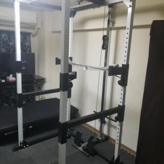 パワーラック、220cmシャフト付12000円