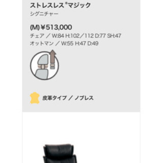 最高級品　エコーネス　ストレスレス チェア　マジック　＋　フットレスト