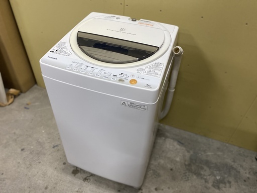 Z474 【稼働品】 洗濯機 東芝 TOSHIBA AW-60GL 全自動 6.0㎏ 2013年製 ツインエアドライ搭載 家電 電化製品 生活 洗濯 綺麗 使用良好