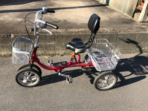 四輪自転車 三輪自転車より安定⁈