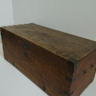 古～い木箱✳昭和レトロ❓道具箱❓値下げしました❗