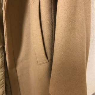 中古美品】タケオキクチ ベージュ フード付きコート