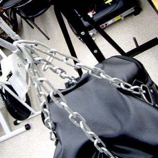 サンドバッグ130cm＆スタンドセット ファイティングロード 吊り/スチールパイプ 札幌市北区