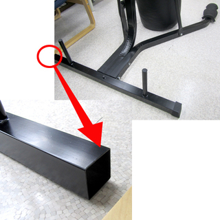 サンドバッグ130cm＆スタンドセット ファイティングロード 吊り/スチールパイプ 札幌市北区