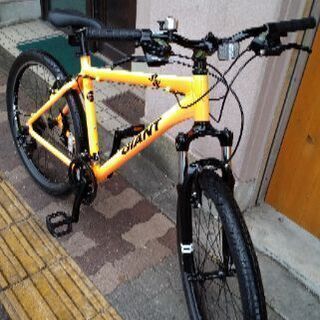 GIANT snap 26吋MTB aluxxアルミ/21speed/Fサス/オレンジ