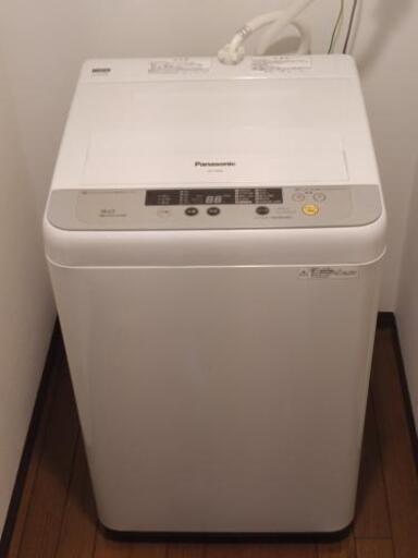 【受け渡し予定者決定済】☆美品☆ 洗濯機 Panasonic 5.0kg 白