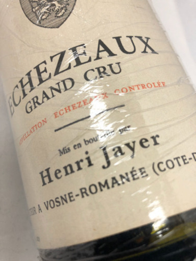 1円～ 未開封 ECHEZEAUX Grand Cru Henri Jayer 1992　アンリ・ジャイエ エシェゾー グランクリュ　1992 750ml 13％ □1円～ グラン・エシェゾー グラン・クリュ 2006 ドメーヌ