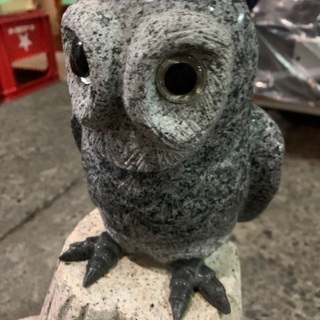 その他 フクロウのオブジェ 中古 玄関などに