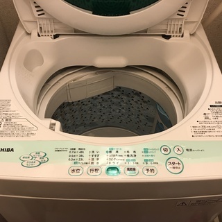 TOSHIBA 洗濯機　5kg　AW-505