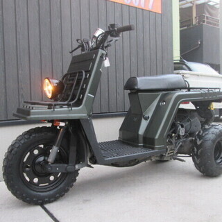 ★自賠責1年付！ジャイロX　後期　フルカスタム車両！ミリタリー！制作車両！前後タイヤ新品！ミニカー登録！