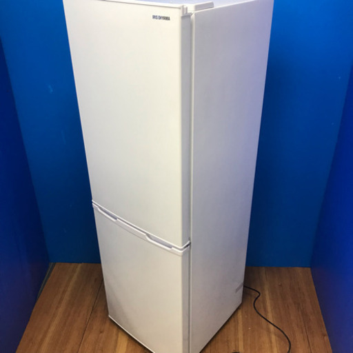 アイリスオーヤマ 細形2ドアノンフロン冷凍冷蔵庫 2018年式 美品