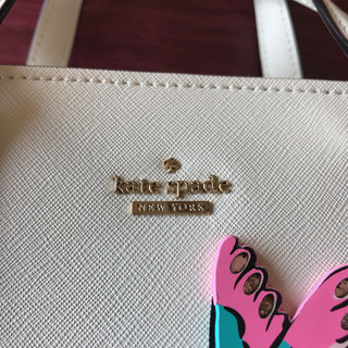 ケイトスペード 白・ハチドリ・サボテン ケイトスペード 白・ハチドリ・サボテン