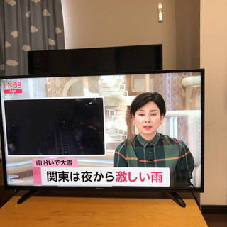 ハイセンス　2017年式テレビ　43型　SONY SHARP Panasonic 