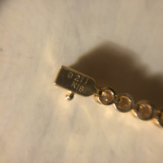 k18 テニスブレスレットD 2.11ct
