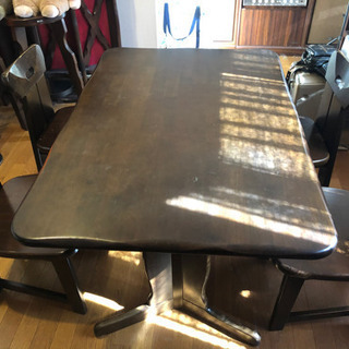 カリモク RUSTIC ダイニング セット お届け無料売約 2023年 東芝T 