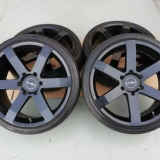 デイトナユーロ CCV01 225/35R20 国産タイヤ付き  手渡可