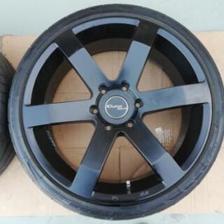 タイヤ、ホイール デイトナユーロ CCV01 225/35R20 国産タイヤ付き 手渡可