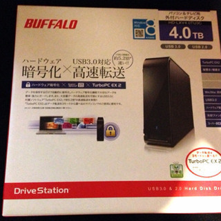 外付け HDD バッファロー HD-LXV4.0TU3C [4T...